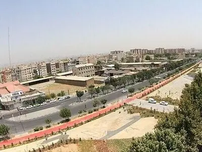 آماده سازی باغ راه حضرت فاطمه زهرا (س) برای برگزاری جشن بزرگ رمضان


