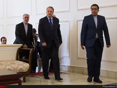 دیدار معاونان وزرات امور خارجه روسیه با محمدجواد ظریف وزیر امورخارجه کشورمان