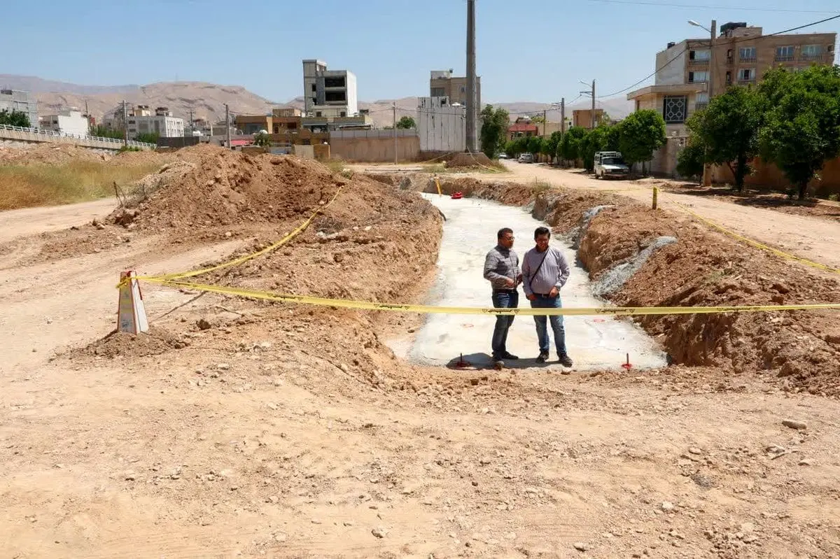 بهبود تردد مبادی ورودی شرقی شیراز با اجرای پل راستگرد غدیر