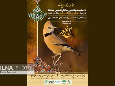 گرامیداشت روز ملی پرنده‌نگری در پایتخت