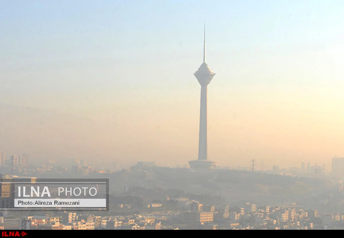 هوای تهران در شرایط ناسالم قرار دارد