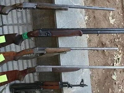 9 قبضه سلاح شکاری در مهاباد کشف شد