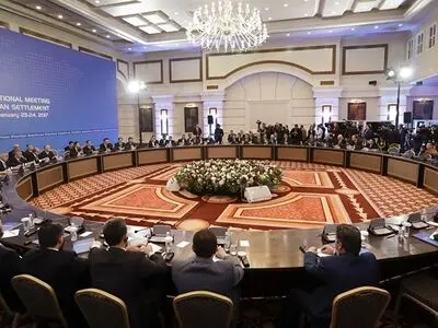 ورود هیات مخالفان سوری به آستانه