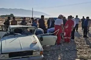 برخورد اتوبوس با وانت در دهلران دو کشته بر جای گذاشت