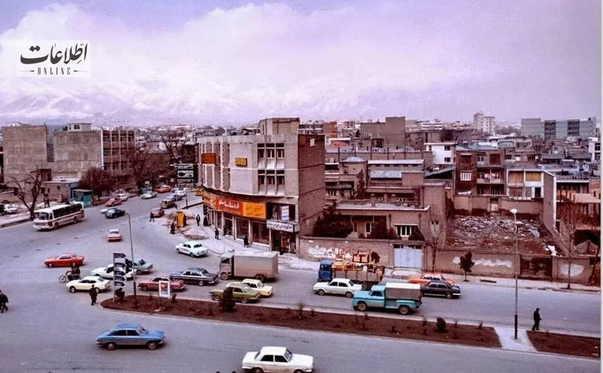 تصویر جالب از خیابان شریعتی در ۴۰ سال پیش 