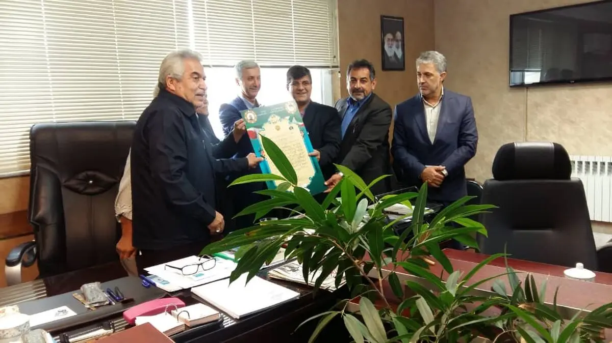 دیدار تشکلات کارگری و بازنشستگی استان با مدیر کل کار مازندران 