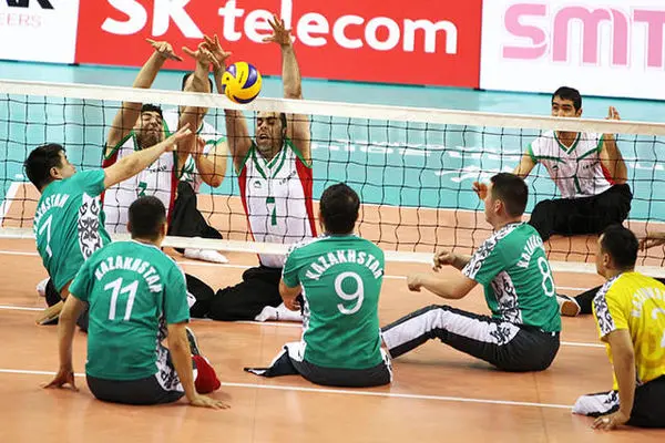 پیروزی مقتدرانه تیم ملی والیبال نشسته ایران در گام نخست 