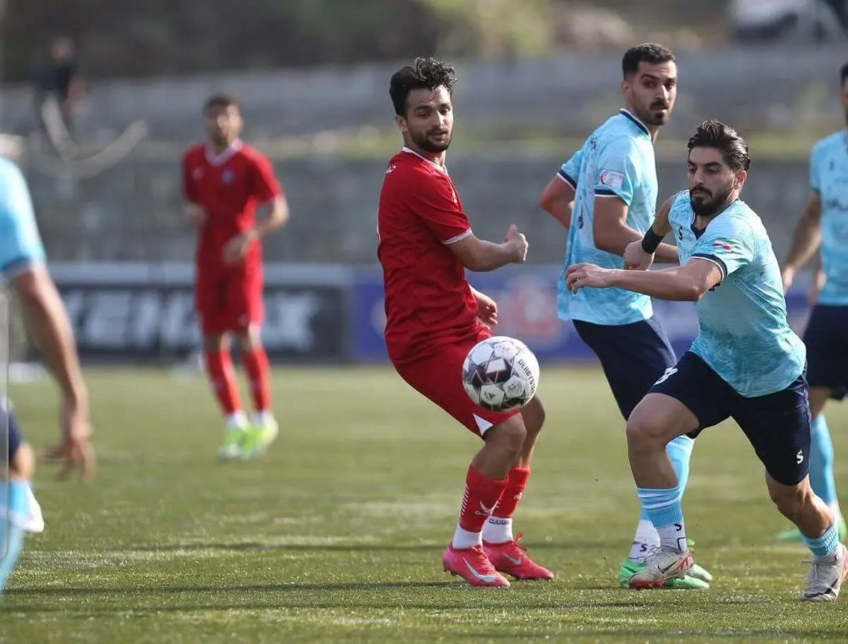 شهرداری نوشهر 0-2 مس شهربابک: شاگردان شهبا دست پیدا از چالوس بازگشتند