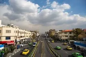 کیفیت هوای تهران در وضعیت قابل‌قبول