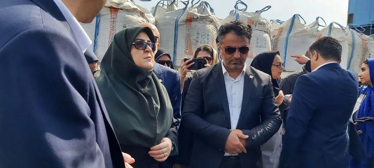 بازدید سخنگوی دولت از مجتمع بندری کاسپین