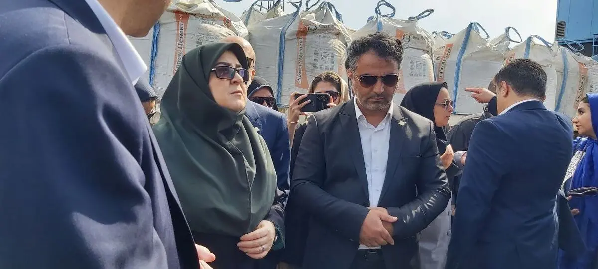 بازدید سخنگوی دولت از مجتمع بندری کاسپین