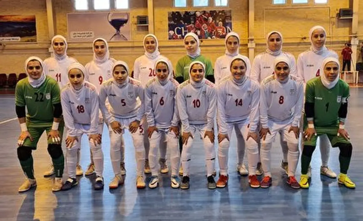 باخت فوستال بانوان مقابل روسیه
