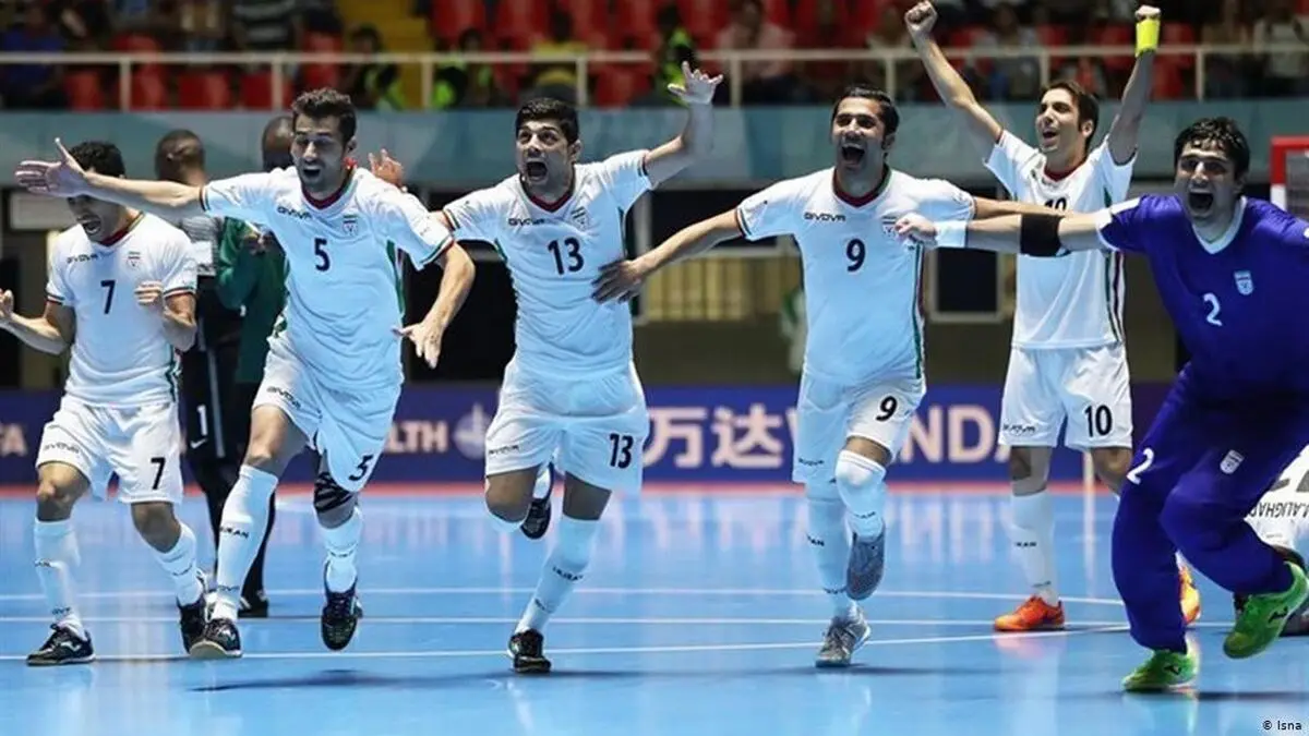 ایران در رتبه ششم فوتسال جهان