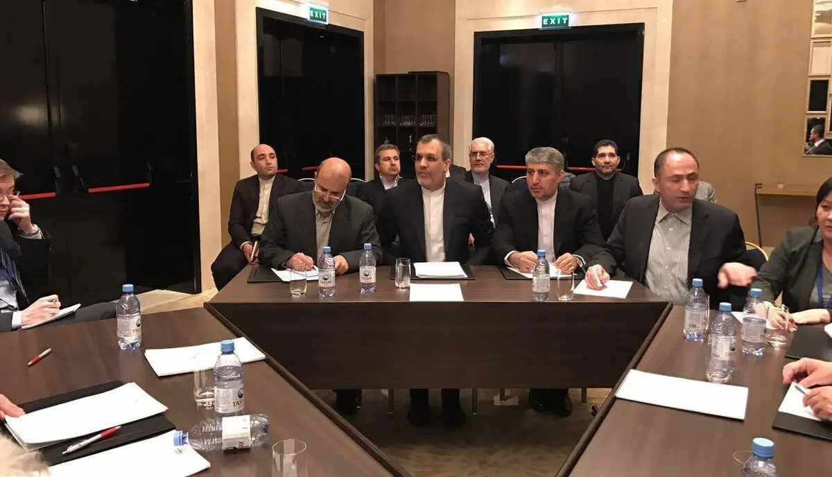 دور نخست نشست سه جانبه ایران،ترکیه و روسیه در آستانه پایان یافت