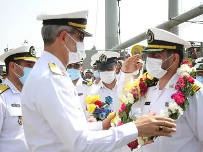 Iran’s Army navy fleet return home from int'l mission