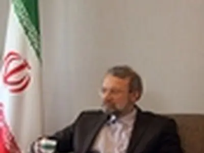 لاریجانی میزبان کوفی عنان در مجلس است