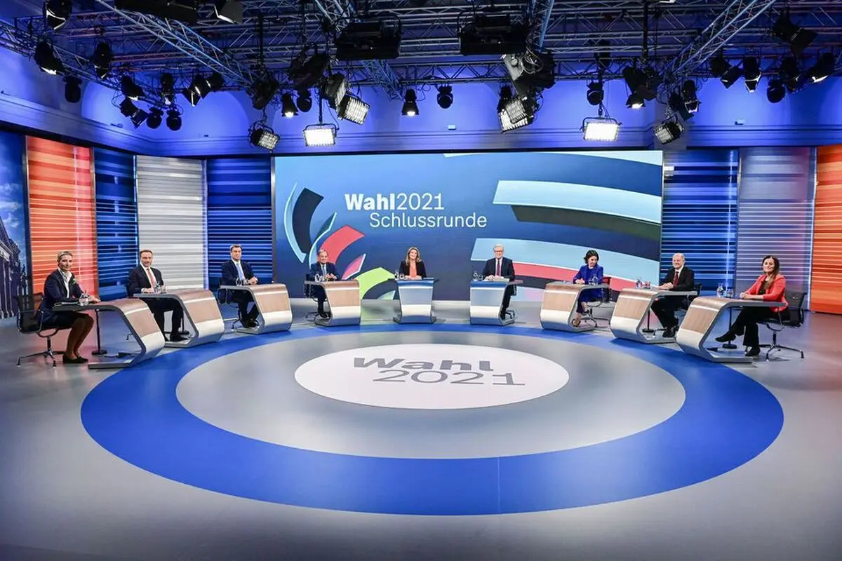 German candidates clash in last TV debate before vote as SPD lead narrows