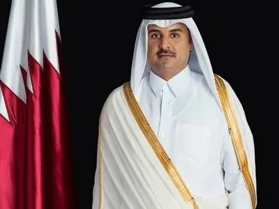 پیام تبریک امیر قطر به روحانی