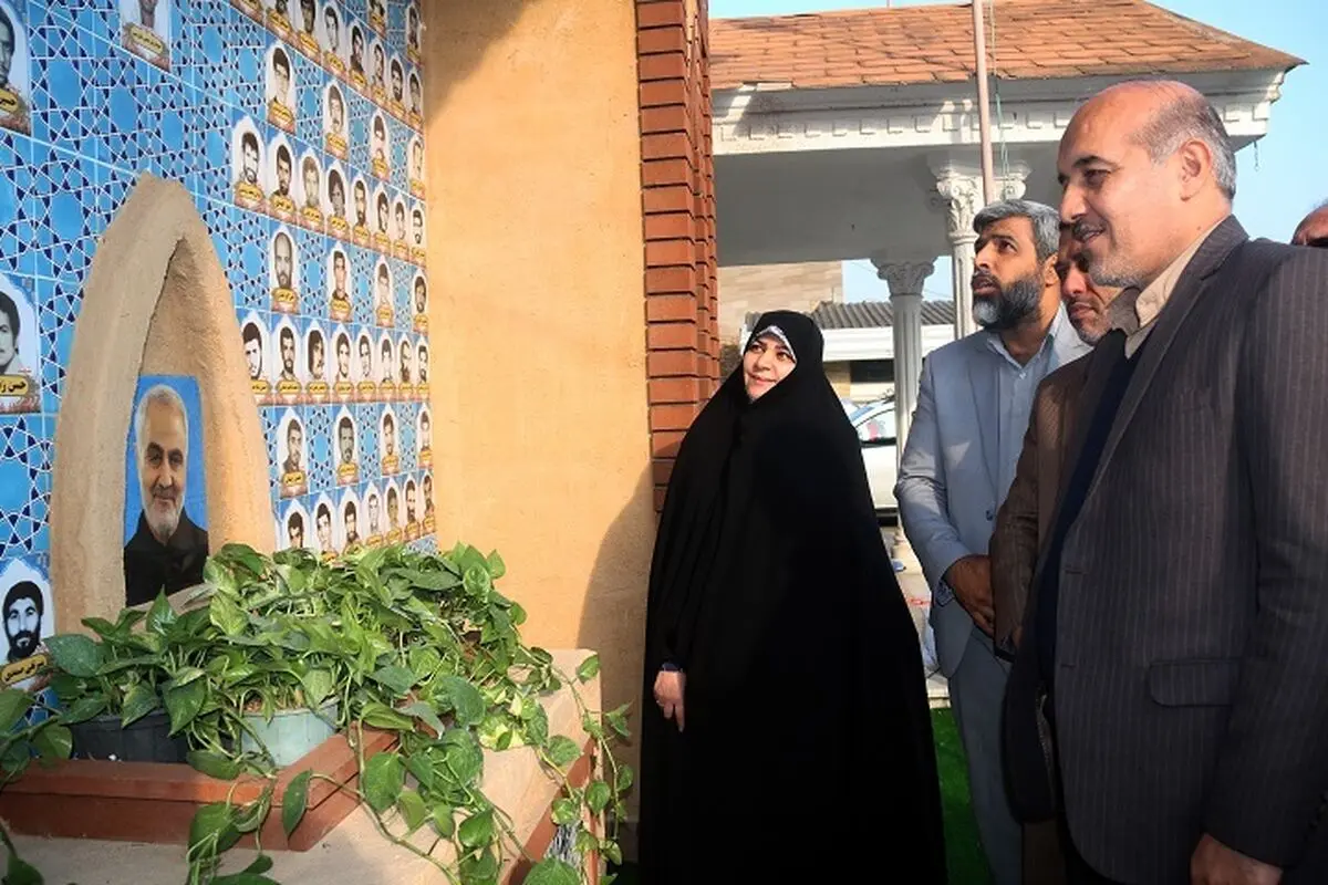 یادمان 110شهید فرهنگی و دانش‌آموز" استان گلستان رونمایی شد