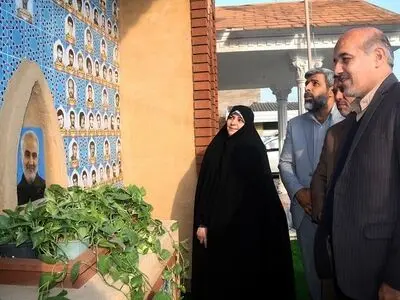یادمان 110شهید فرهنگی و دانش‌آموز" استان گلستان رونمایی شد