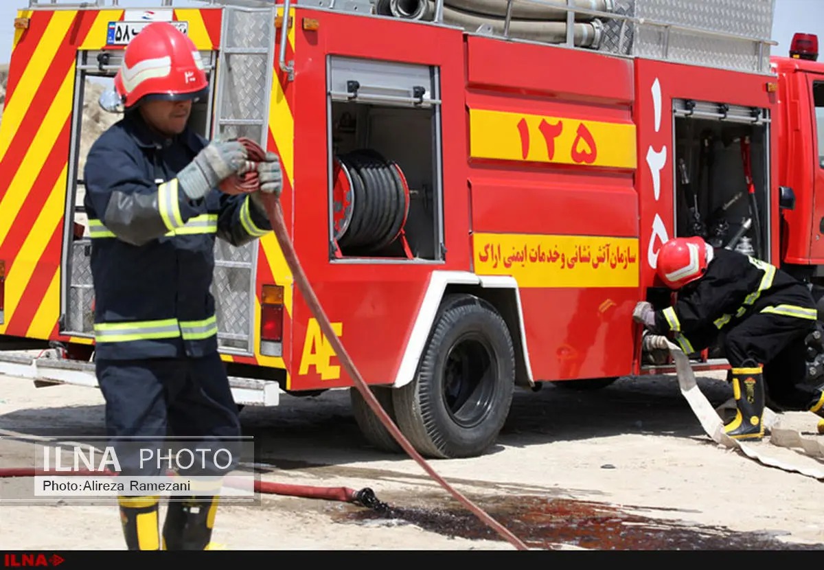 آتش‌سوزی پاساژ علاءالدین اطفاء شد