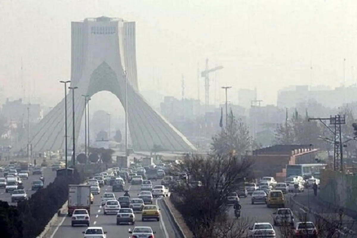 هوای تهران در مرز آلودگی 