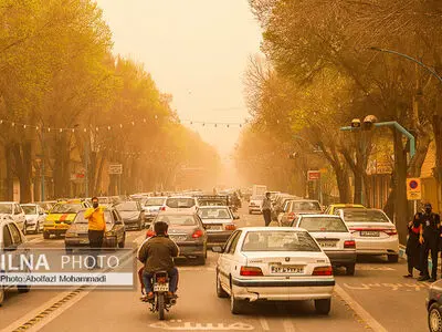 ادامه شرایط گردوغبار در اصفهان 