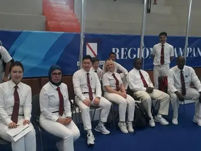 اولین قضاوت بانوی داوری ایران در دانشجویان جهان