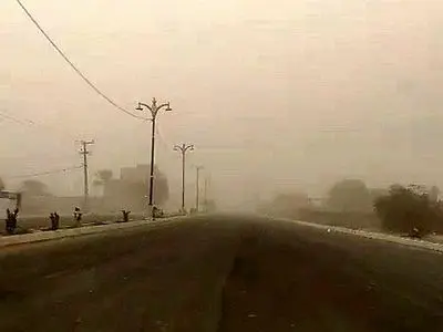 شعاع دید در زابل به ۵۰۰ متر رسید
