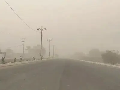 شعاع دید در زابل به ۵۰۰ متر رسید