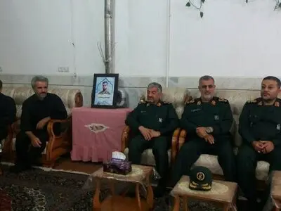 دیدارفرمانده کل سپاه با خانواده شهید حججی