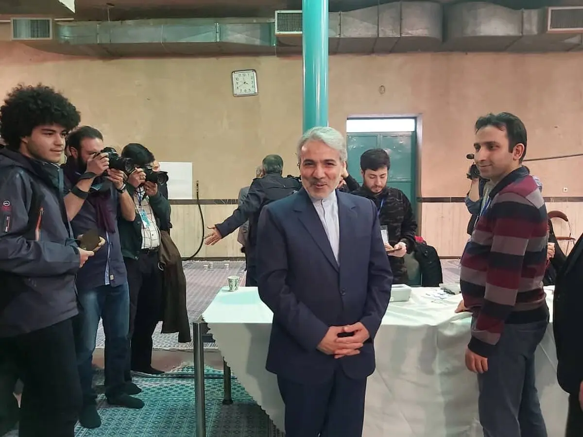 نوبخت در انتخابات شرکت کرد