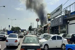 آتش سوزی در انبار شرکت کاله رشت مهار شد