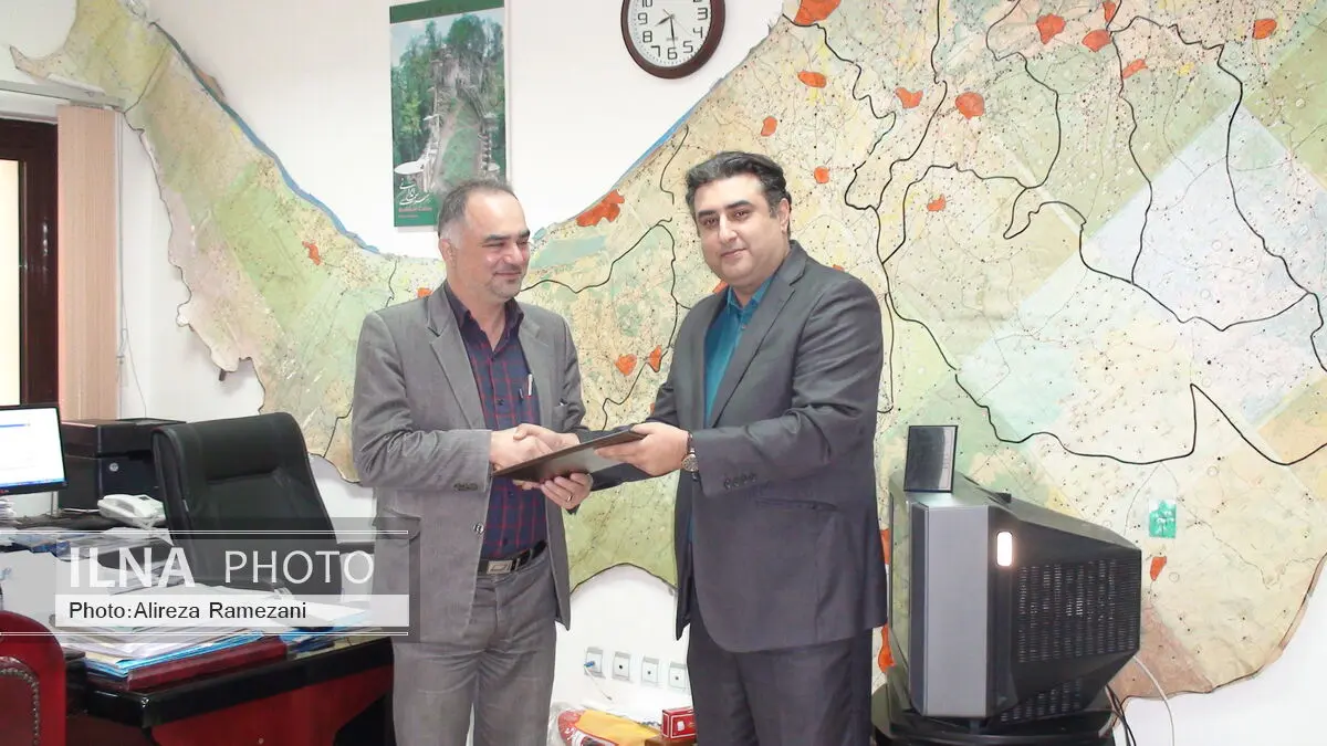 مرکز علمی و کاربردی برهان نیروی شمال از رنجکش تقدیر کرد