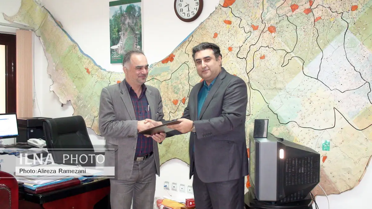 مرکز علمی و کاربردی برهان نیروی شمال از رنجکش تقدیر کرد