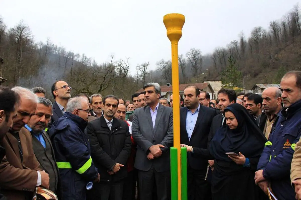 برخورداری 461 خانوار روستایی رضوانشهر و ماسال از نعمت گاز 