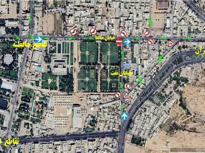 خیابان حافظ و خیابان نفت یکطرفه شد