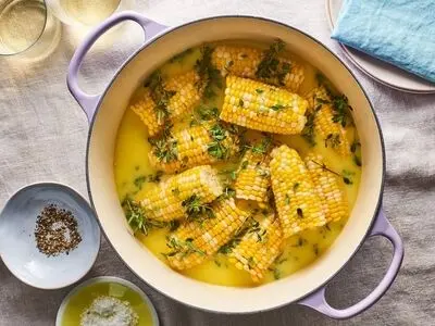 یک روش خوشمزه برای آب‌پز کردن ذرت
