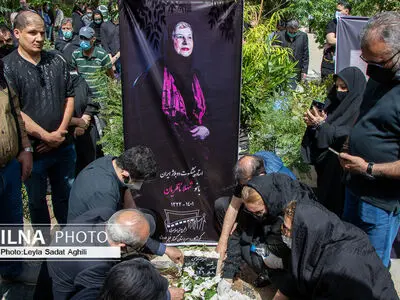 شهلا ناظریان به خاک سپرده شد