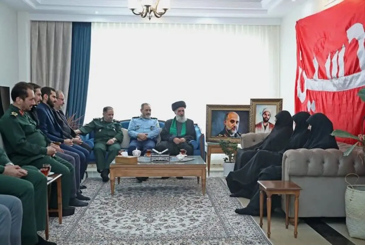 دیدار امیر نصیرزاده با خانواده شهیدان رشید و محرابی