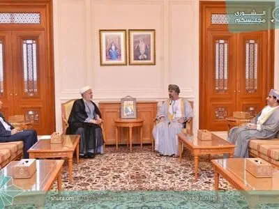 رایزنی سفیر ایران با رئیس مجلس عمان