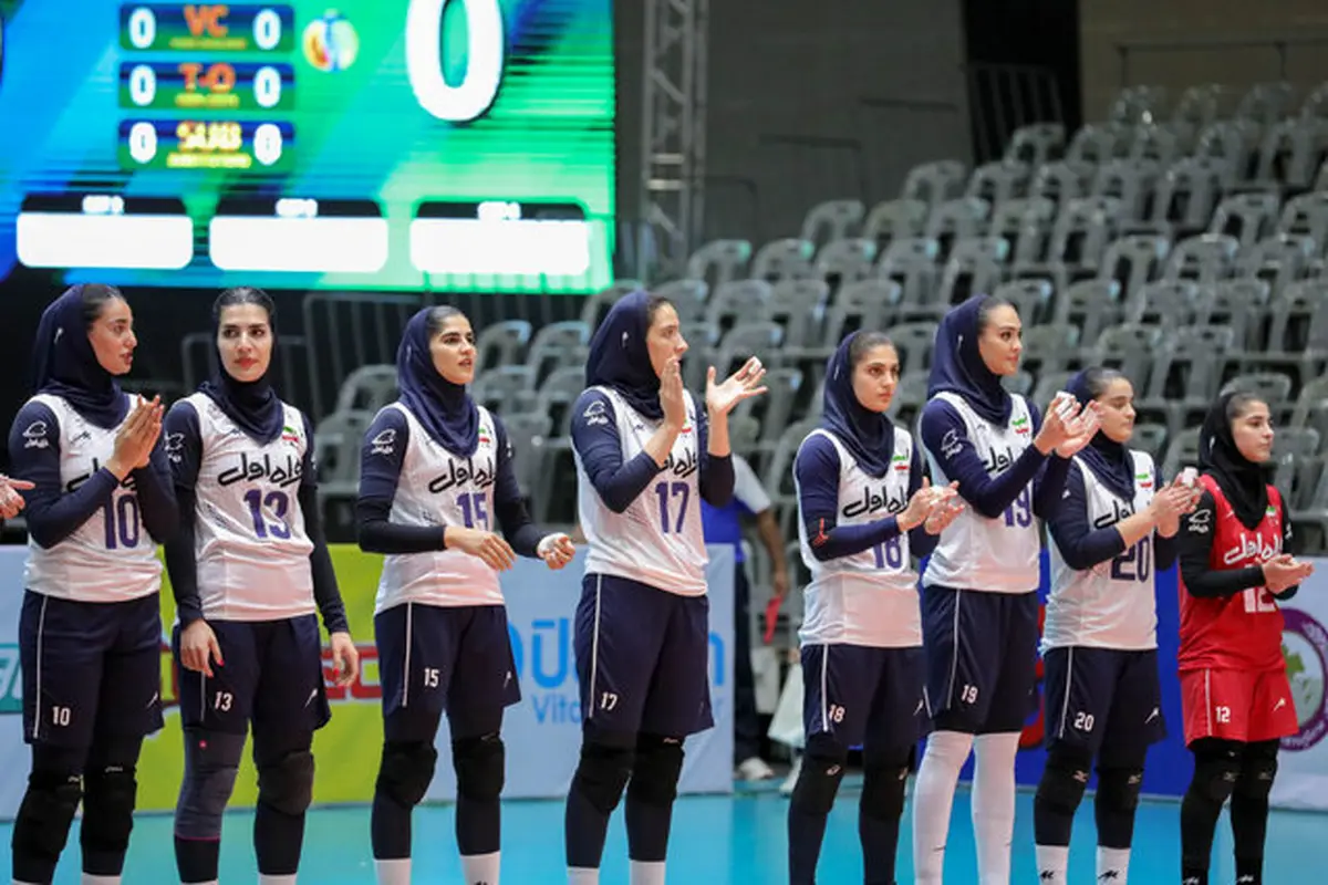 والیبال زنان ایران در قهرمانی آسیا دهم شد

