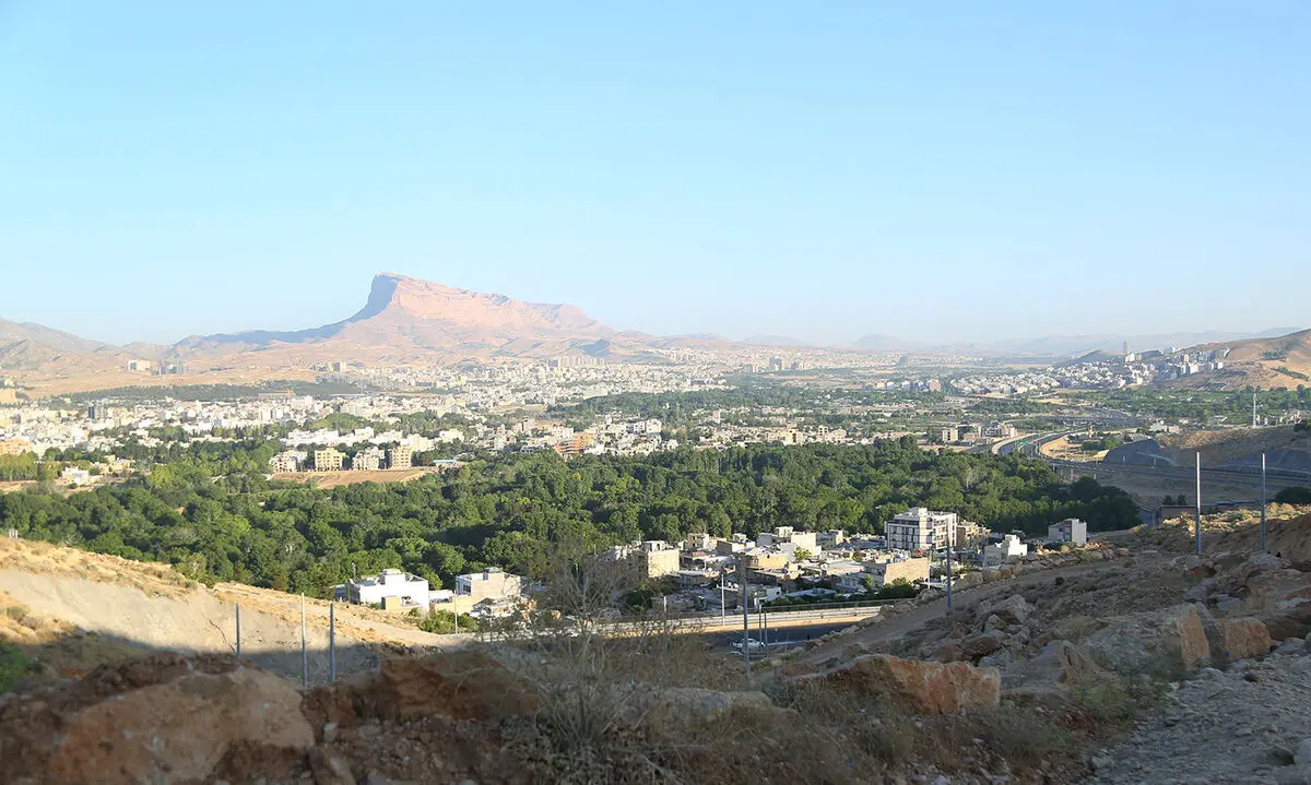فاز نخست بوستان ۴۰۴۴ هکتاری ارتفاعات شیراز در آستانه افتتاح