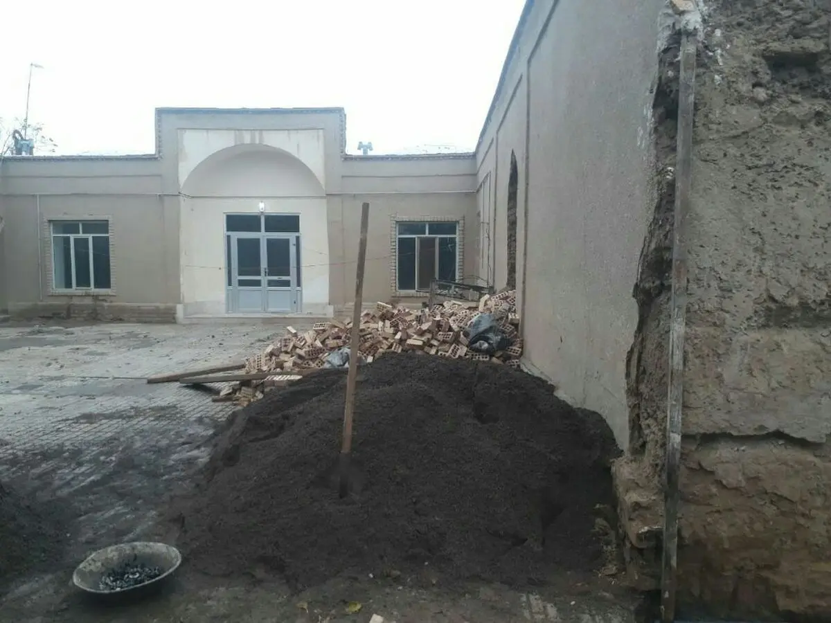 آغاز عملیات مرمت و استحکام‌بخشی خانه نبی‌پور در گناباد