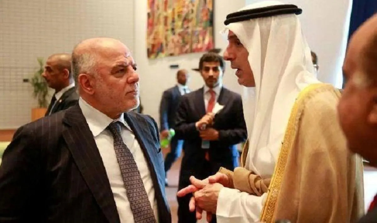 دیدار الجبیر و حیدر العبادی در واشنگتن