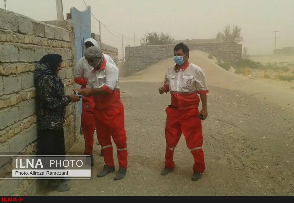 طوفان شن در سیستان و بلوچستان حدود 3 هزار نفر را درگیر کرد