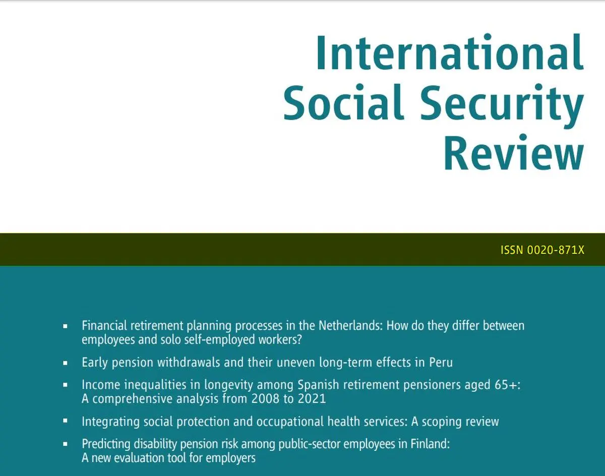 انتشار شماره جدید «مروری بر تأمین اجتماعی بین‌الملل» +لینک دریافت