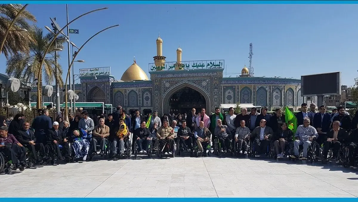 روایت سفر جمعی از جانبازان به کربلای معلی در برنامه «از آسمان»