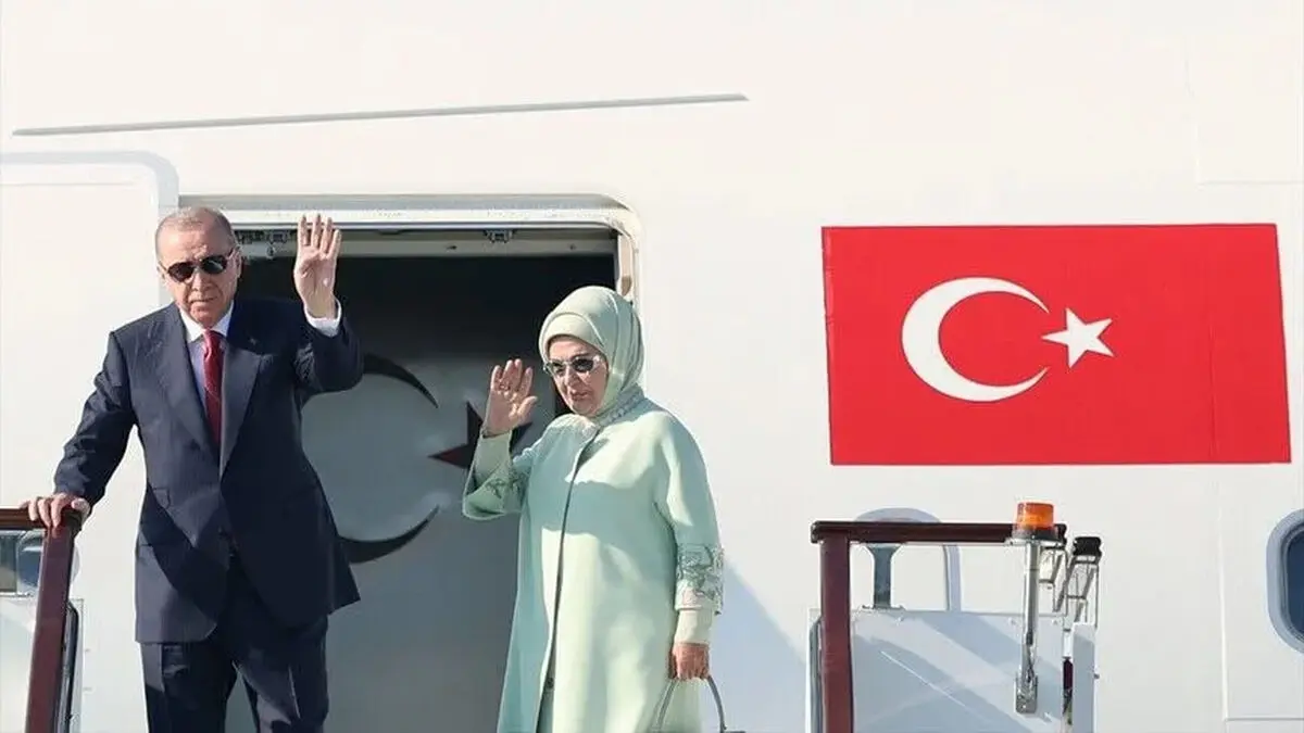 اردوغان عازم قرقیزستان شد