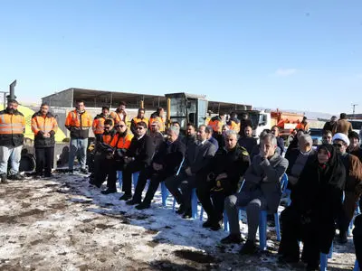 افتتاح طرح بهسازی و روکش آسفالت محور روستایی ضیاءآباد-قراچه‌قیا